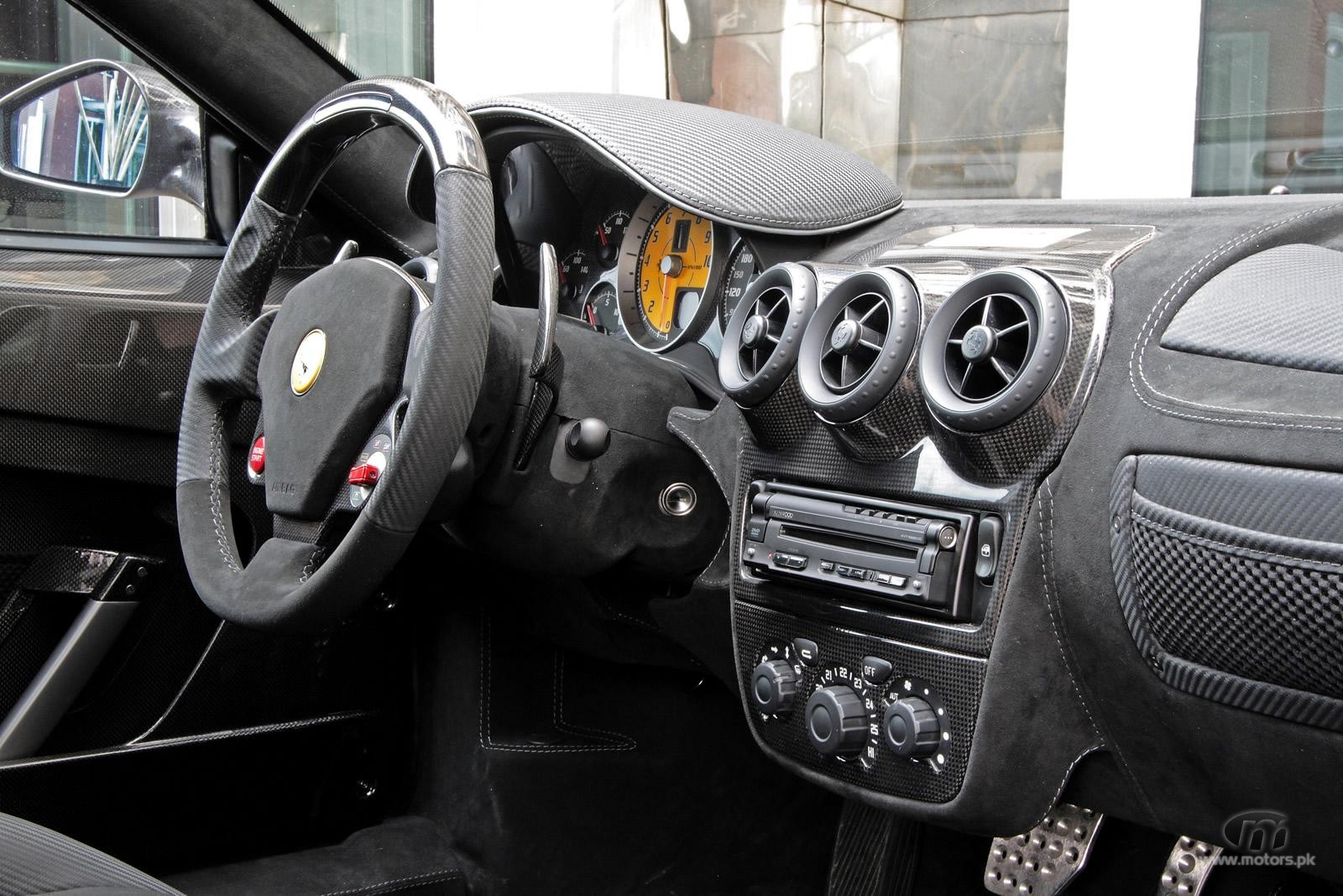 Ferrari F430 Scuderia interior view
